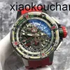 Часы RichrsMill Швейцарские часы VS Factory Carbon Fiber Автоматические роскошные часы RMiles Watch Factory RM60-01 Time 50 ммУглеродный сапфир Fedex0P5P3OXP
