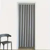 1 Stück gewellte Falttür-Vorhang-Trennwand-Dekoration, geeignet für Wohnzimmer, Schlafzimmer, Eingangsbereich, Garderobe, Heimdekoration, Raumdekoration