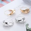 Boucles d'oreilles pendantes asymétriques en forme de panier blanc doré, goutte en alliage pour femmes, accessoires de bijoux