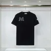 Bahar Kadın Tişört Tasarımcı Tişörtleri Moda Hat Mektup Baskı Grafik Tee Erkek Kadınlar Günlük Gevşek Yuvarlak Yuvarlak Boyun Kısa Kollu Gömlek S-2XL