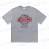 Men's T-Shirts Mens T-Shirts T-shirt Men Women High Quality Summer Mens Designer Tees Lucky letters printed wash water to make old short sleeved T shirts C6Xx# T240326