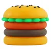 Jars 10Pcs 5ml Mini Silicone Wax Container Logo Customization Burger Design Oil Storage Tank Good Sealing