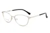 Lüks Elmas Paslanmaz Çelik Gözlükler Çerçeve Kadınlar Aşamalı Multifokal Lens Gözlükleri Yakın Çok Vintage Okuma gözlükleri5649752