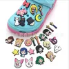 27 couleurs marin lune filles Anime charmes en gros souvenirs d'enfance drôle cadeau dessin animé charmes accessoires de chaussures pvc décoration boucle en caoutchouc souple sabot charmes