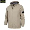 stone jacket plus size coat Designers New Mens Rushsuit Mens Long Sleeve Casual Sports Brand Zipper Outdoor Waterproof Coat Mens Dress cp Jacket 77