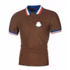 Printemps Automne Hommes Polo Chemise De Sport Décontractée Hommes Imprimer Polo À Manches Longues Taille Asiatique S-4XL Hommes T-Shirt Mode Haut Respirant