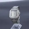 Мужские фирменные часы Iced Out 41 мм в стиле хип-хоп с сотовой оправой vvs Moissanite Watch, роскошные часы в стиле хип-хоп Ice Out