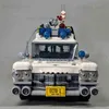 ブロックビルディングビルブロック車両3DモデルトイハイテクカーゴーストバスターズECTO-1アセンブリセット子供用おもちゃのクリスマスギフトY220728 T240325