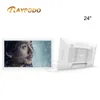 Raypodo 벽 마운트 24 인치 터치 스크린 모니터 검은 색 또는 흰색, 대형 24 인치 안드로이드 태블릿 PC