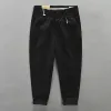Otoño nuevos pantalones de los hombres Cott Casual Butt Big Pocket Veet pantalones de carga de gran tamaño 4XL AZ301 AZ338 H7mB #