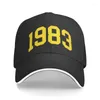 Casquettes de baseball Mode unisexe en 1983 anniversaire casquette de baseball adulte réglable papa chapeau femmes hommes sport