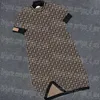 手紙の女性編みドレス半袖ドレスコントラストカラー豪華なエレガントなスリムな弾性ドレス