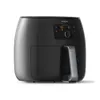 Philips Advanced Air Fryer XXL, desengordurado 3 libras/7 quartos, tecnologia Fast Air, display digital, modo de isolamento, 5 predefinições de cozimento, aplicação Nutriu, casa