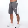 herr shorts sport fitn cott lapptäcke tryckt fem poäng byxa ny sommar gym kör träning casual shorts n6cc#