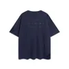 Mens Designer Camiseta Verão Moda Marca Salpicada Carta Impressa Homens e Mulheres Lazer T-shirt de Manga Curta