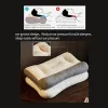 Bad Ny Ergonomisk kudde 3D Spa Massage Neckkudde Partition Skydda nacken för alla sovpositioner Hjälp sömnkudde sängkläder