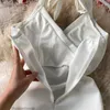 Casual Kleider Sexy Neckholder Tube Top Kleid 2023 Sommer Eng anliegende dünne unregelmäßige Paket Hüfte Rock kurze weibliche