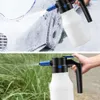 New 1.5L Electric Sprayer Car Wash 30Min Lance Watering Can USB Rechargeable Acid Alkali Corrosion Resistant Foam Cleaner