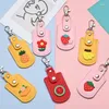 Porte-clés mignon mini carte couverture porte-clés PU protection en cuir porte-clés Kawaii femmes sac pendentif ornement voiture accessoires accessoires