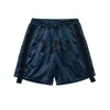 Shorts pour hommes été RRR123 Satin côté sangle pantalon décontracté ample haute qualité 1: 1 cordon de serrage et femmes