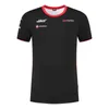 Combinaison de course F1 pour hommes, T-shirt à manches courtes, Polo, personnalisé, nouvelle équipe Hass Magnusson, été 2023