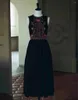 Casual Dresses Top Quality 2024 Spring Summer Silk Wool Women Dress O Neck Sleeveless Fashion Belt Butterfly Embroidery A-Line Long