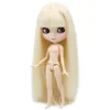 Glacé DBS Blyth poupée série NoBL0510 cheveux blonds peau blanche corps articulaire Neo 16 bjd ob24 anime fille 240311