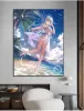 Stitch videogiochi anime Genshin Impact Diamond Painting Classic Cartoon Girl Yelan Cross Crosst Stitch Picture Mosaic Home Decor