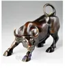 5 5 Big Wall Street Bronze Fierce Bull Ox Statue215Z012328726917496579