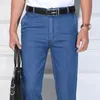 Summer Fi Jean for Men Denim Casualne spodnie Mężczyzna 2022 Pant Sweatpant plus size Wed Wed Full-Długość sprężyna elastyczna Moownuc G1QH#