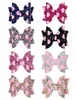 New Kids Hair Bows Accessories Set Sequin Peach Heart Design Bow Boutique Hair Accessory Barrettes Girls Hair Pin Set Hairs Clips6838611