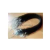 Other Home & Garden 1000Pcs 1.5Mm Black Wax Leather Snake Necklace Beading Cord String Rope Wire 45Cmadd5Cm Extender Chain Lobster Dro Dhbwh