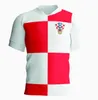 Euro Cup Chorwacja Koszulki piłkarskie 24 25 Modric Majer Chorwacy Euro 2024 Gvardiol Kovacic Suker Men Kit Kit Kit Fan Fan Wersja Retro 1998 Croacia Football Shirt