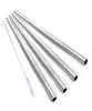 Extra Wide Big Stainless Steel Drinking Straws Reusable Boba Smoothie Metal Straw1915386