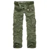 Vente chaude navire gratuit pantalon cargo pantalon camoue pantalon militaire pour homme 7 couleurs joggers de street