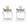 Opslagflessen Parfumfles Glas Helder Goud Zilver Spray Pomp 30ML 10 Stuks Vierkante Vorm Parfum Cosmetische Container Mist