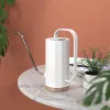 Latas 1.2l boca longa rega pode plástico planta sprinkler vasos práticos flores ferramentas de jardinagem lidar com acessórios de irrigação doméstica