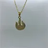 Collane con ciondolo Yungqi Smalto Collana con fiamma rossa Donna Hip-hop Stile punk gotico Catena Girocollo Regali Gioielli Dichiarazione Collier Femme