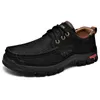 Erkekler için Yeni Satış Ayakkabıları Orijinal Deri Gai Sıradan Deri Ayakkabı İş Moda Somunlar Hafif Yüksek Kaliteli Klasik Moda Beyefendisi Tırmanma Ayakkabı 38-51