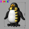 wholesale Customized 28ft Tall Giant Inflatable Chad The Penguin For Outdoor Christmas Decoration-001