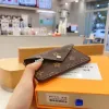M69431カードホルダーRecto Verso Designer Fashion Womens Mini Zippy Organizer Wallet Coin Purse Bag Bag Belt Charm Key Pouch Pochette Accessoires