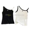 Off-shoulder vest dames sneldrogende tanks topontwerper sexy vesten zomer gym fitness tees