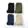 Pantalons décontractés pour hommes Cott Hommes Nouveau Pantalon Fi Pantalon cargo multi-poches Pantalon droit pour hommes Plus Taille 27 U5aM #