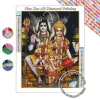 Dikiş Lord Krishna 5d AB Elmas Resim Lord Ganesha Hindistan Tanrı Rhinestones Nakış Ganapati Ganapati Çapraz Dikiş Kiti Ev Dekor