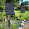 Accessories Household Solar Oxygen Pump Solar Powered Low Noise Air Pump For Courtyard Outdoor Garden Pond Fish Tank Aquarium Accessories