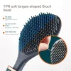 Brosses Brosse de toilette en silicone à cheveux doux à long manche sans angle mort Fixation murale à ouverture et fermeture automatique Nettoyant pour toilettes domestiques