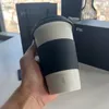 Luxury Coffee Mugs Anti Salender Double-Layer Ceramic Cup Beverage Cup med presentförpackning