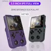 Portable Game Players New XU10 handheld game console RK3326S 3.5-inch open-source portable retro New Year gift video game player Q240326