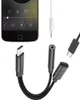 Adattatore jack audio Aux da fulmine a 35 mm USBC tipo C per auricolare per Samsung Huawei adattatore cavo di ricarica adattatore Splitter6244928