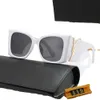 2024 Solglasögon för kvinnor och män Designer Y SLM6090 Samma stil klassisk kattögon smal ramfjärilar med låda med låda